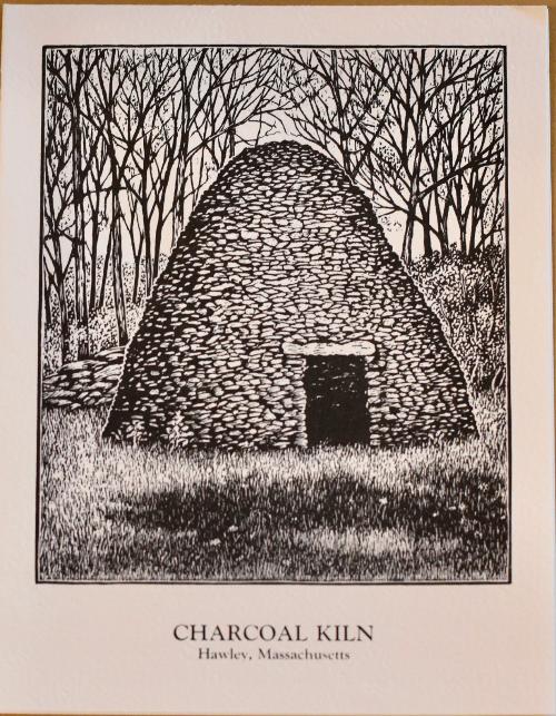 Note cards - East Hawley Charcoal Kiln (6)